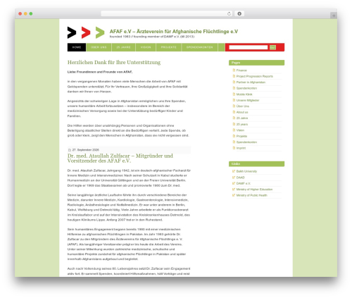 Theme WordPress Blix - afghandoctor.org