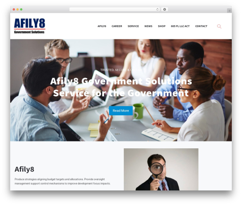 Theme WordPress Expeditor - afily8.com