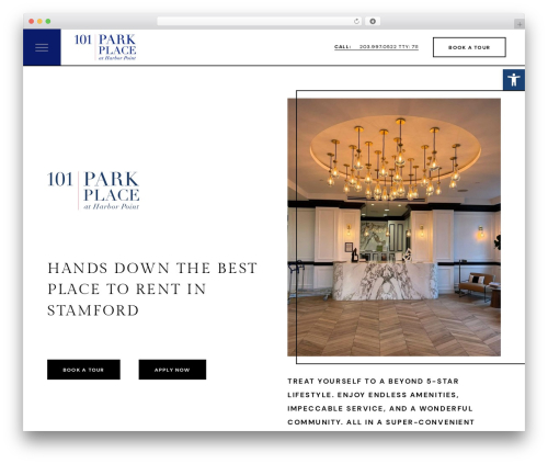 WordPress theme AJH Frames Theme - 101parkplace.com