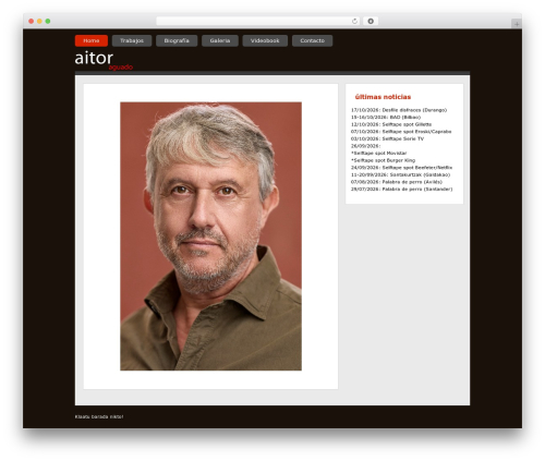 WordPress theme Quadro - aitoraguado.com