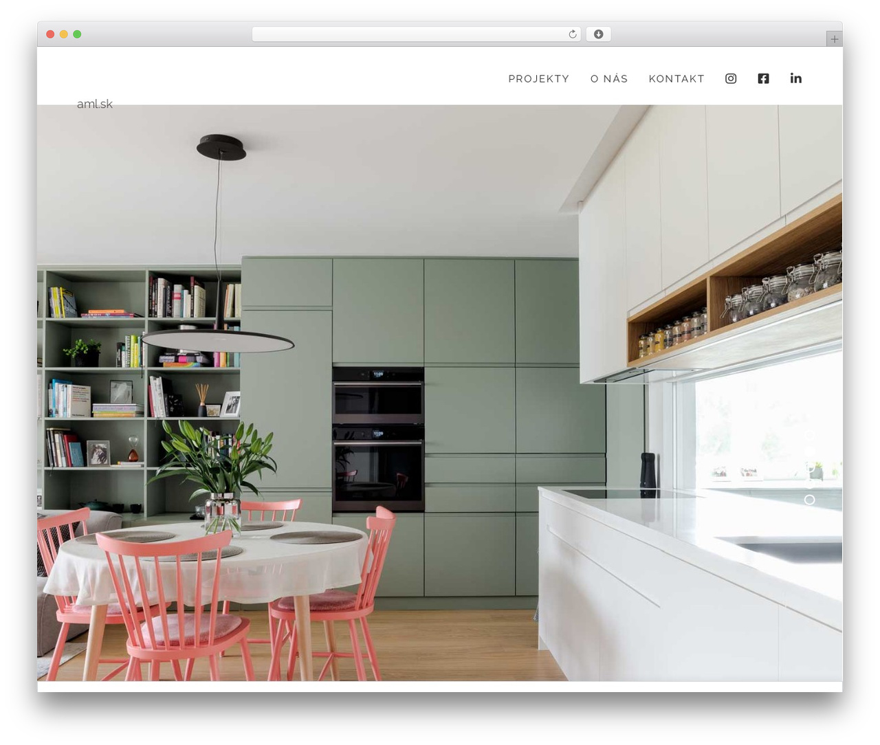 WordPress theme Dazzle - aml.sk