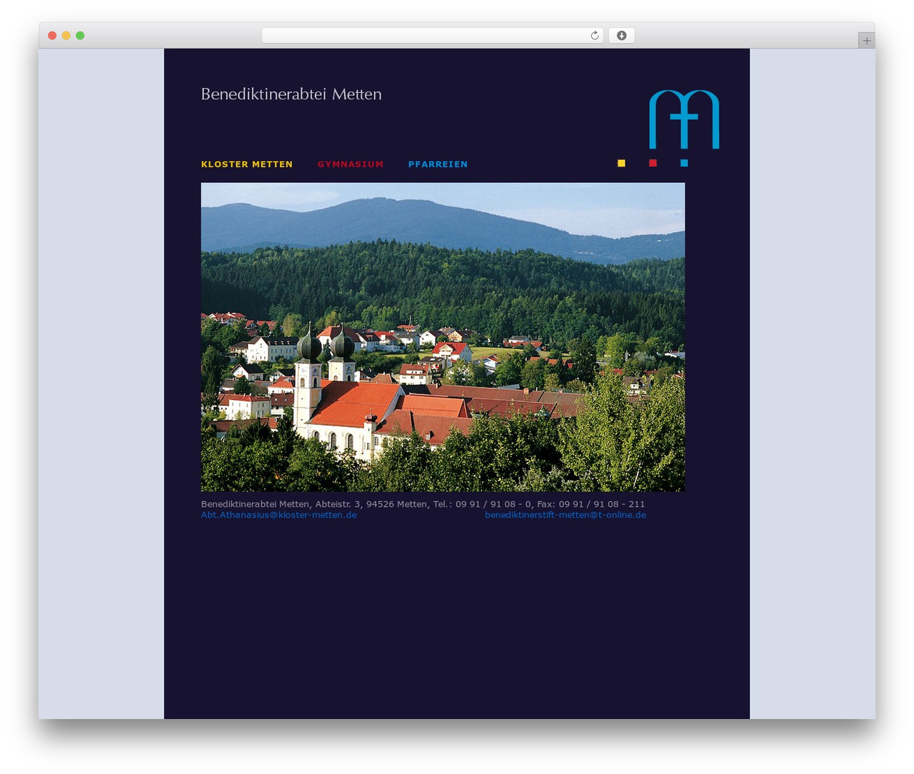 WordPress theme Metten - kloster-metten.net WordPress theme Metten - kloster-metten.net