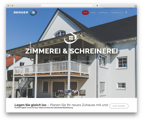 WordPress theme Universal WP - meisterloesungen.de