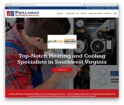 Best WordPress theme Reach Local - prillamanhvac.com