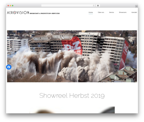 cherry WordPress theme - aerovision-broadcast.com