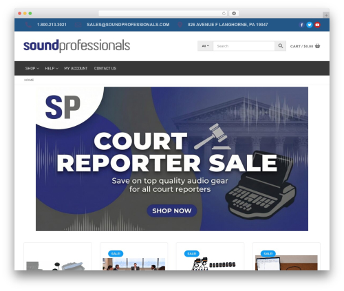 Woocommerce product carousel slider and grid ultimate WordPress plugin - soundprofessionals.com