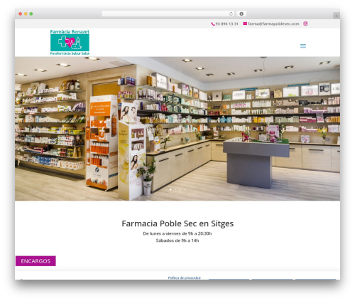 Divi breadcrumbs module WordPress plugin - farmapoblesec.com
