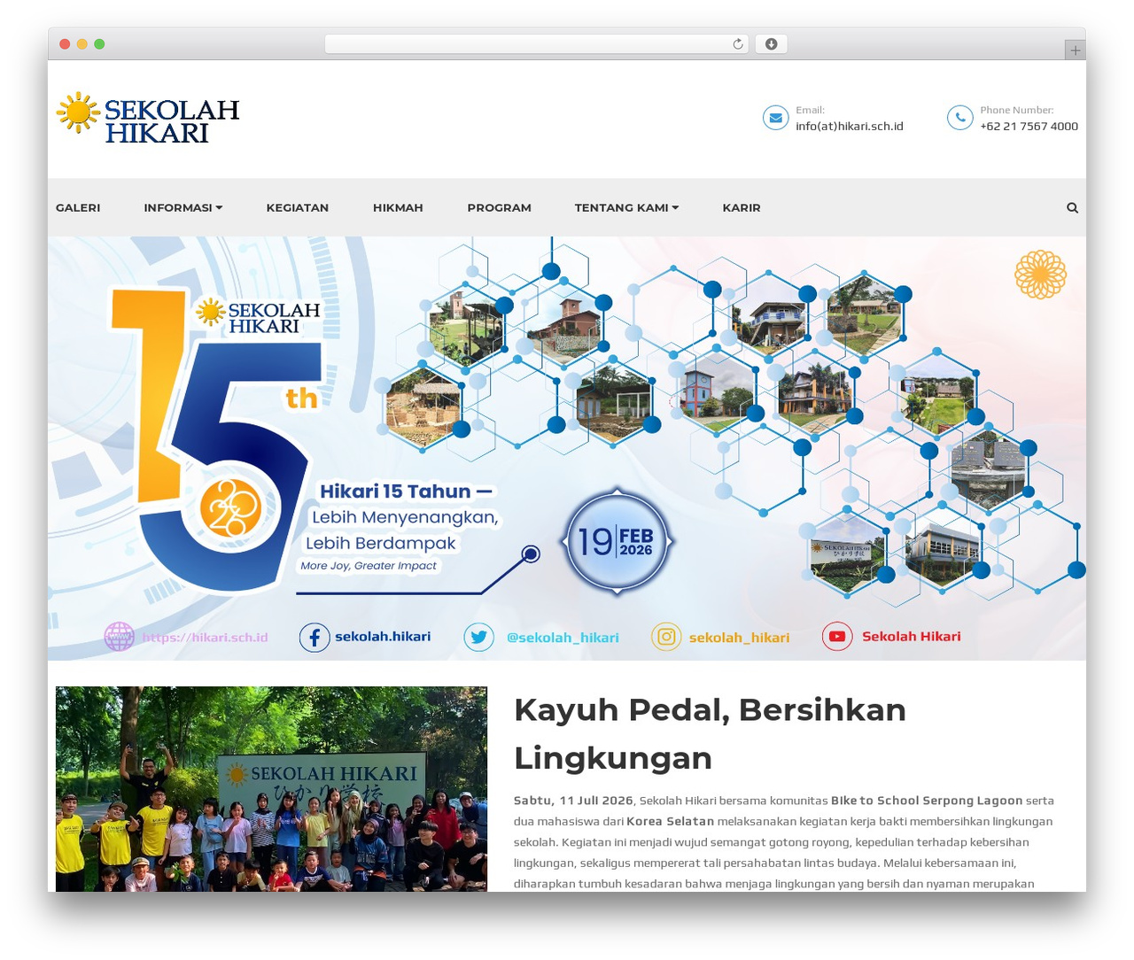 Education Pack WordPress theme design - hikari.sch.id Education Pack WordPress theme design - hikari.sch.id