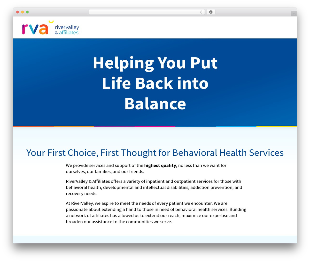 RiverValley Theme WordPress theme - rivervalleyandaffiliates.com