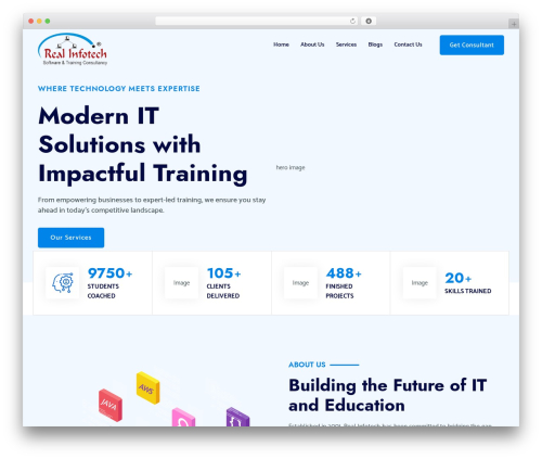 Codexunictheme elementor WordPress plugin - realinfotech.in