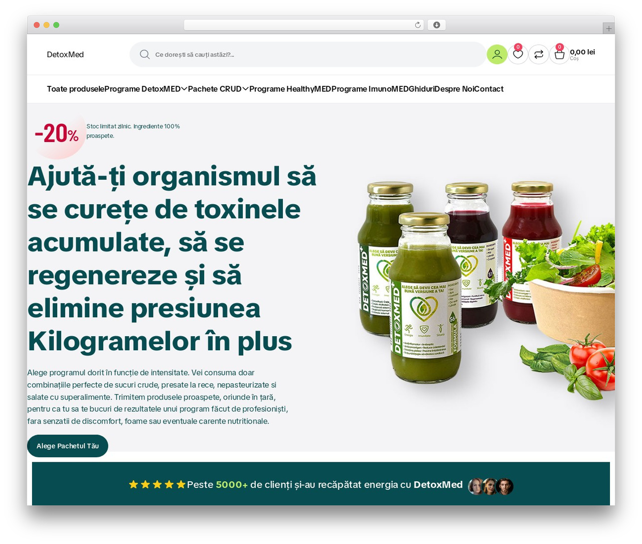 Theme WordPress Supgor - detoxmed.ro