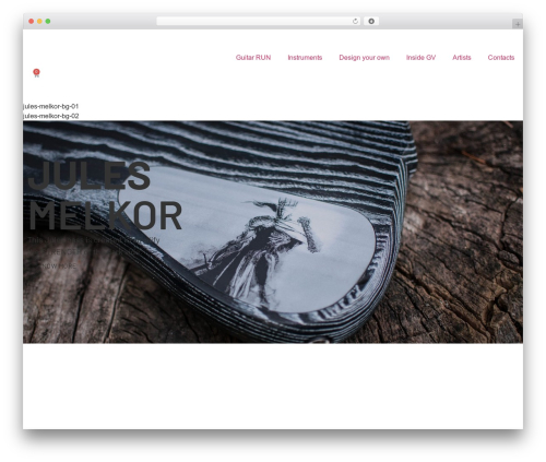 Theme WordPress Hello Elementor - gvguitars.com