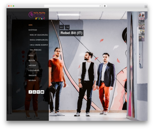 Verticality WordPress theme - acappella.hu Verticality WordPress theme - acappella.hu
