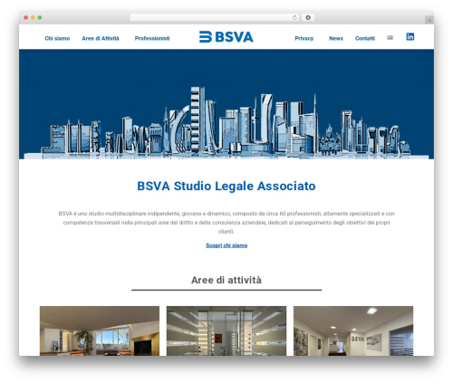 WordPress theme Lawyers - bsva.it