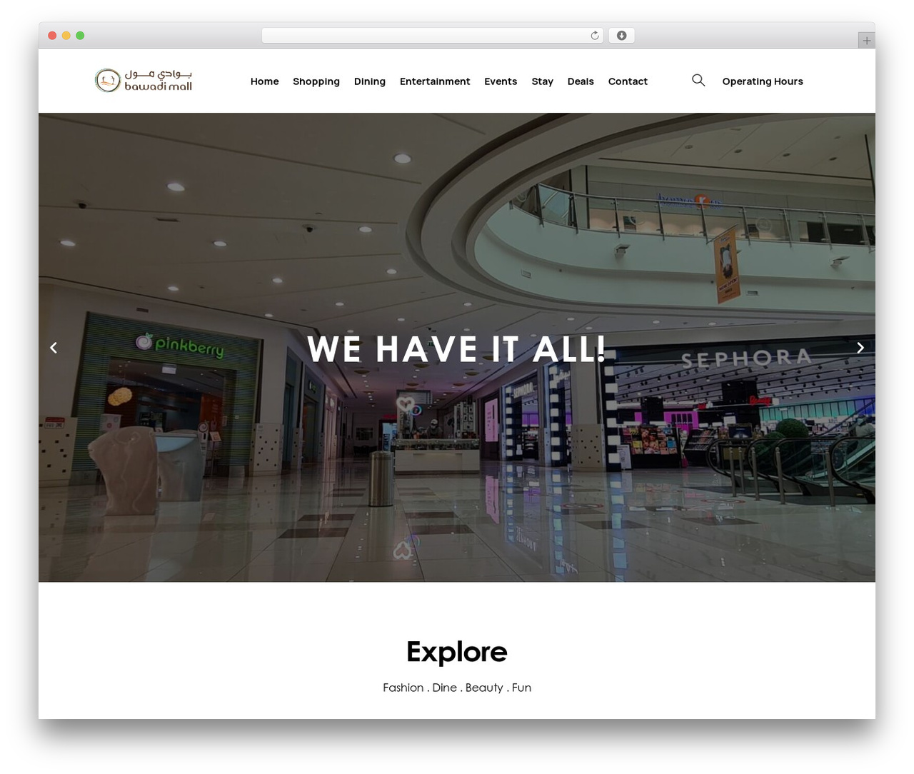 WP theme Essentials - www.bawadimall.com