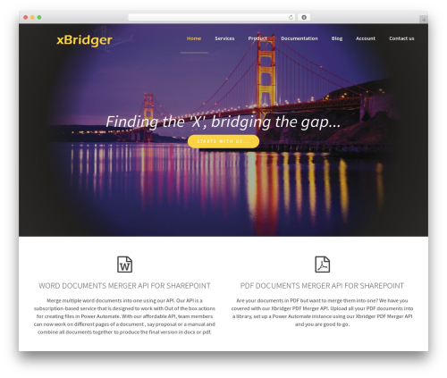 BLDR Pro WordPress theme - xbridger.com BLDR Pro WordPress theme - xbridger.com