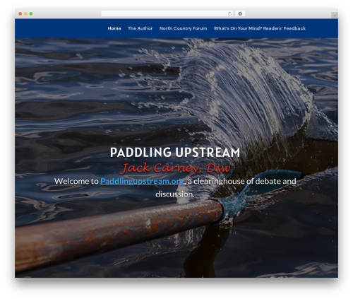 Divi theme WordPress - paddlingupstream.org