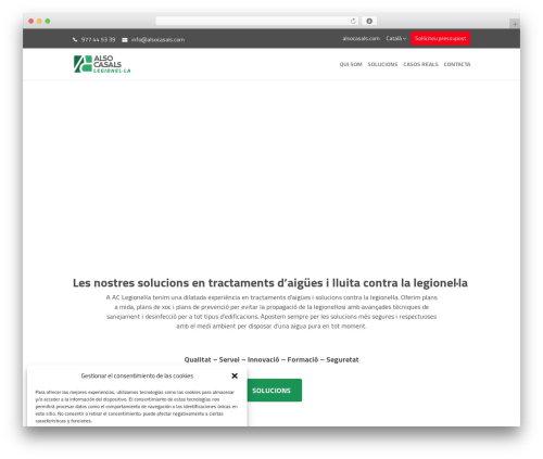 Divi WordPress theme - aclegionela.com