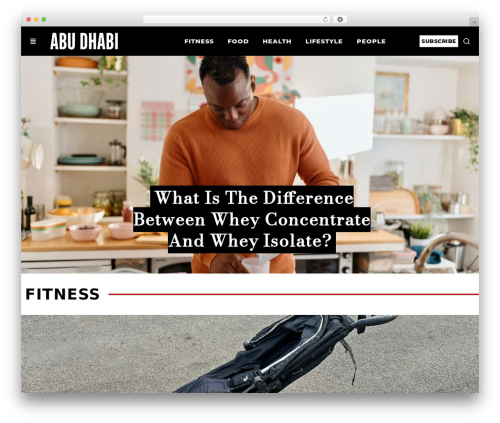 Fox framework WordPress plugin - abudhabimag.com