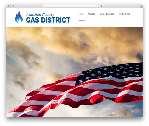 GBeaver WordPress theme - marshallcountygas.com