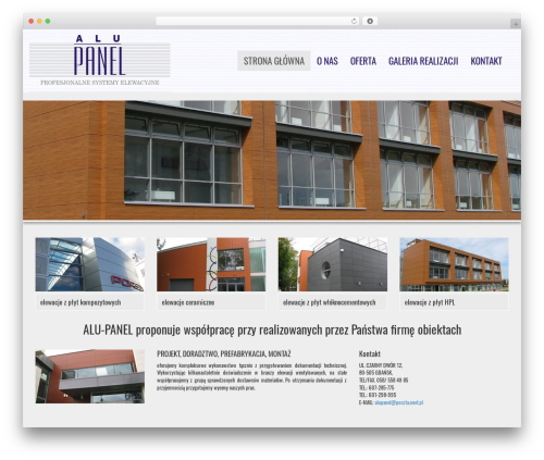 WordPress theme DevDmBootstrap3 - alupanel.pl