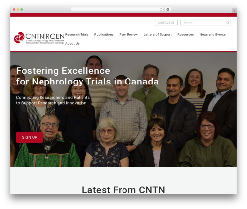 WordPress theme CNTN Theme - cntn.ca