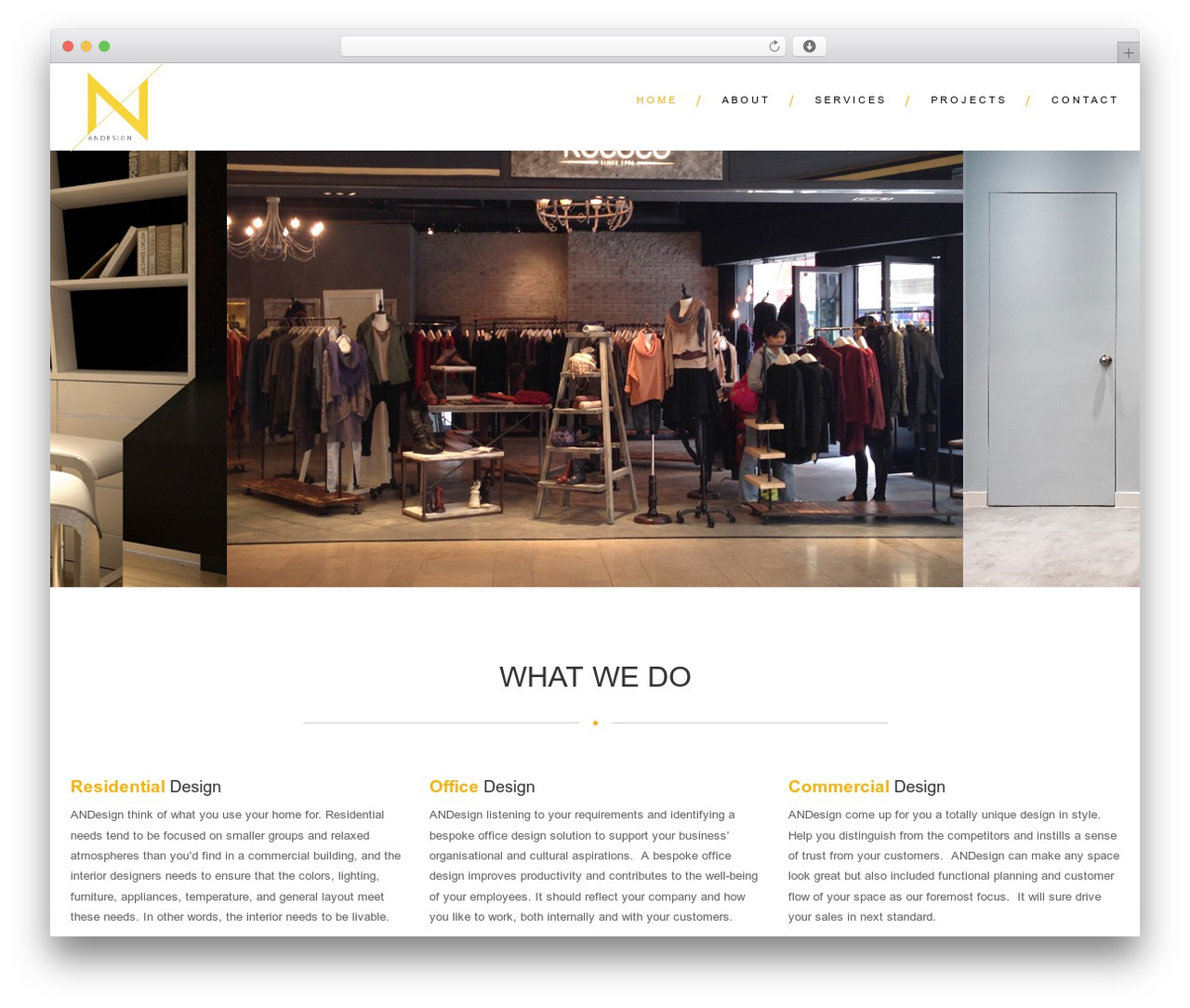 Archi WordPress theme - andesign.com.hk