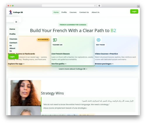 Divi learndash kit WordPress plugin - 2bcollege.com