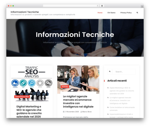 Business Capital theme WordPress - informazionitecniche.it
