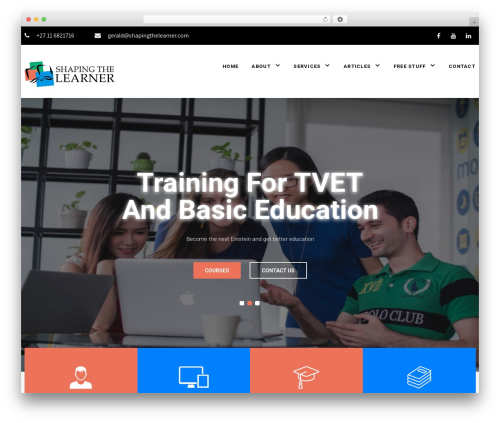 Educamp Pro WordPress theme - shapingthelearner.com Educamp Pro WordPress theme - shapingthelearner.com