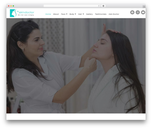 Floating button call to action WordPress plugin - theskindoctor.in