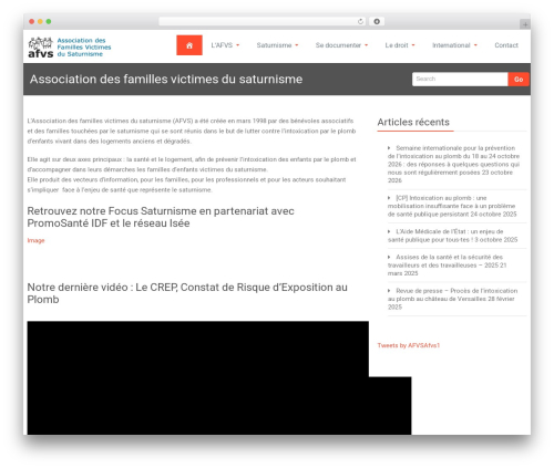 Mambo WordPress theme - afvs.net