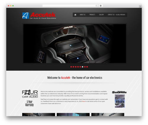 Silence WordPress theme - accutek.co.uk