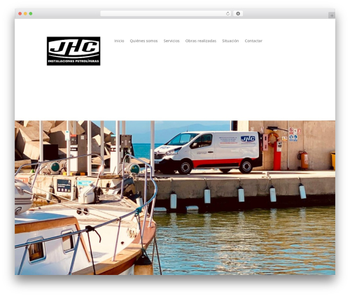 Theme WordPress Divi - jhcinstalaciones.com