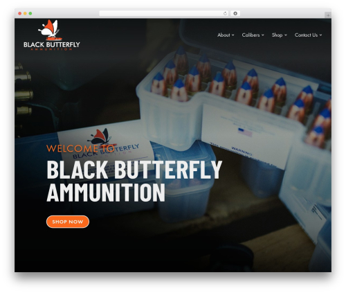 Theme WordPress Divi - blackbutterflyammunition.com