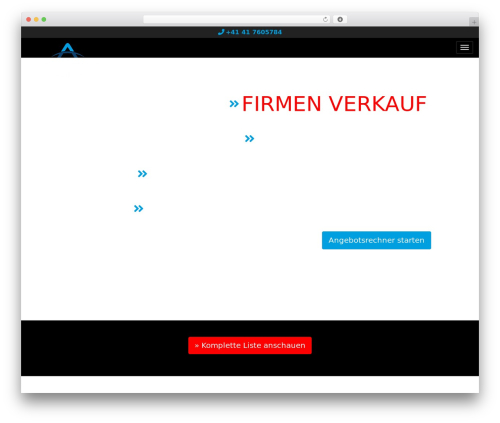 Theme WordPress RevierHelden Theme - adauctus-gmbh.ch/de