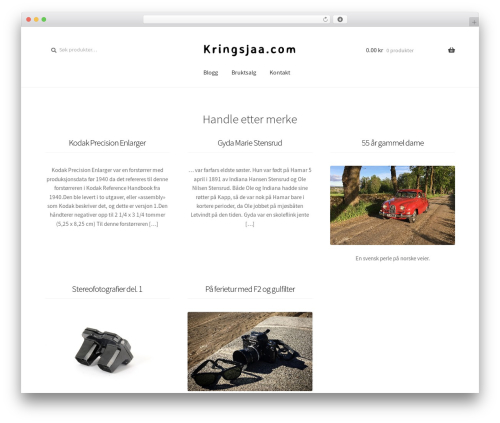 Storefront blog customiser WordPress plugin - kringsjaa.com