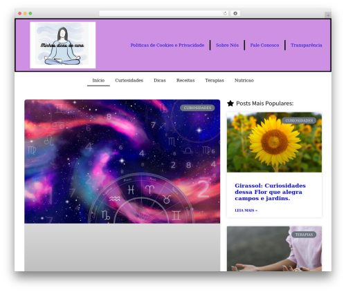 Theme WordPress UberFlow - minhasdicasdecura.com