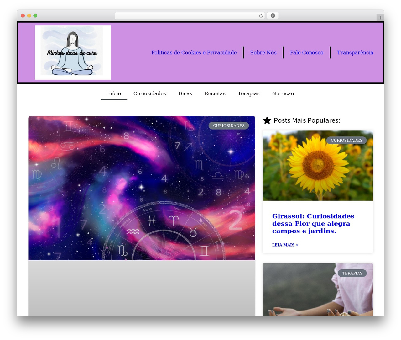 Theme WordPress UberFlow - minhasdicasdecura.com Theme WordPress UberFlow - minhasdicasdecura.com