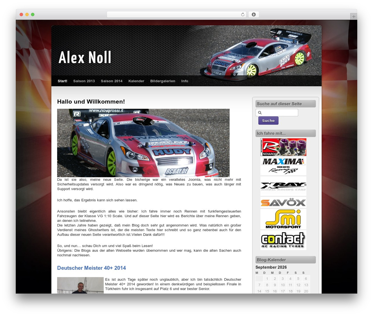 Third Style WordPress theme - alex-noll.de