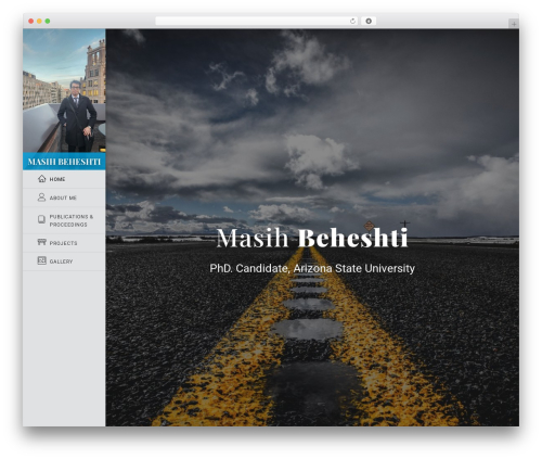 Watson WordPress theme - masihb.com