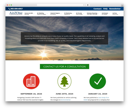 Ubermenu icons WordPress plugin - airzoneone.com