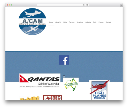 WordPress website theme Stack Child - airliner-civil-aircraft-modeller.com
