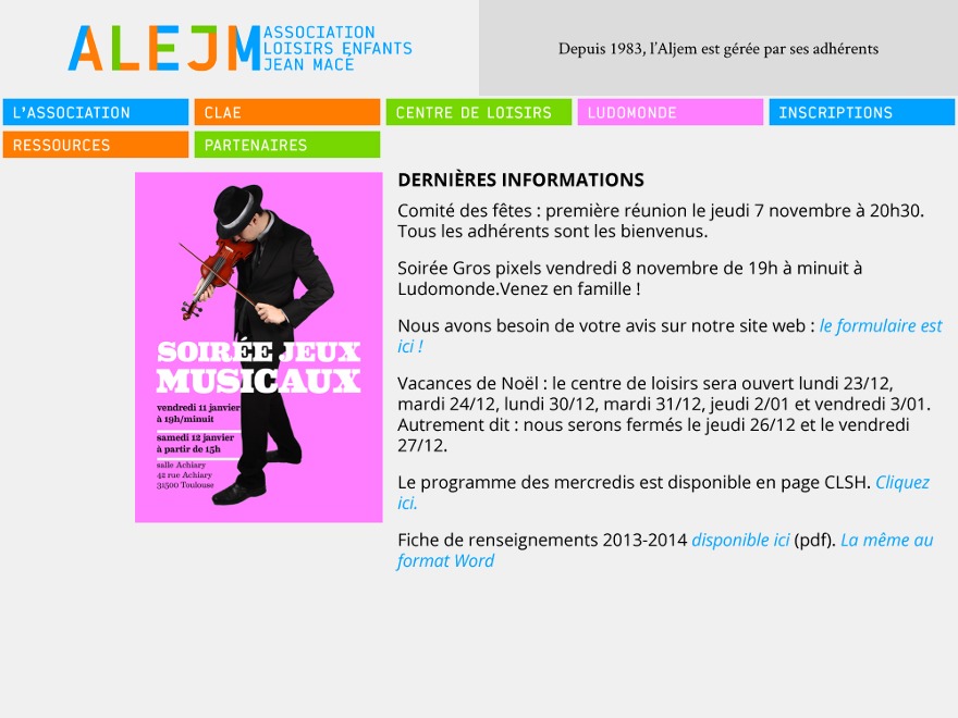 alejm WordPress theme