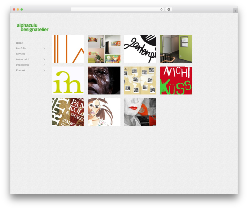 Bookcase theme WordPress - alphazulu.de