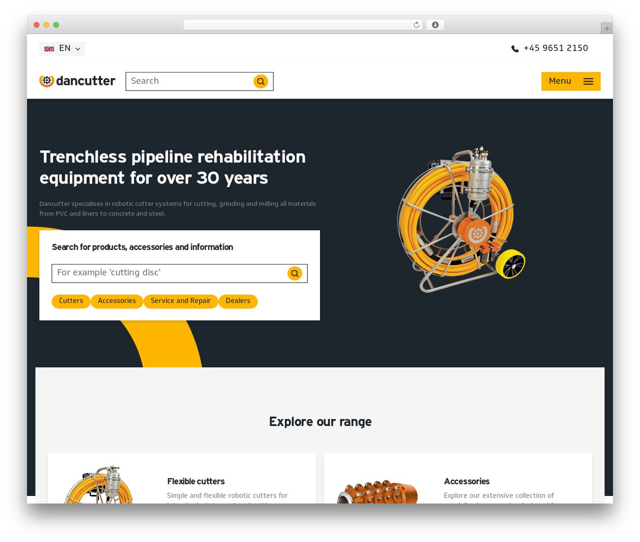 Dancutter WordPress theme - dancutter.com