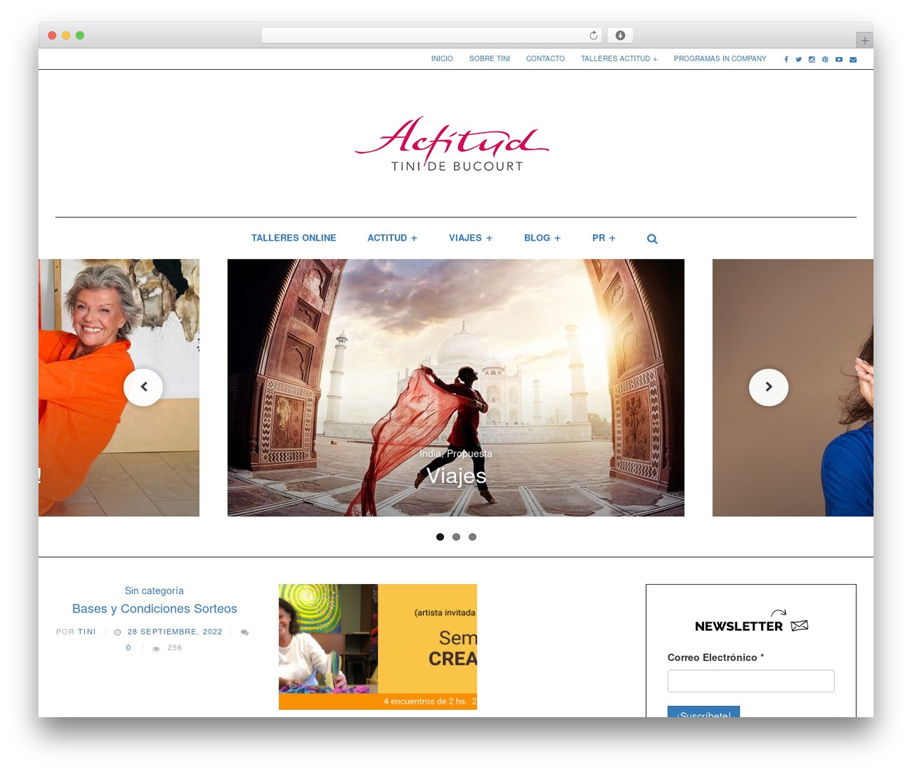 Elegance theme WordPress - actitudtini.com