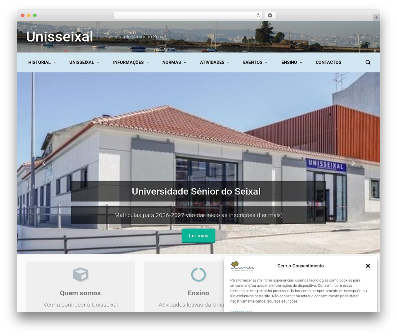 evolve Plus WordPress theme - unisseixal.org