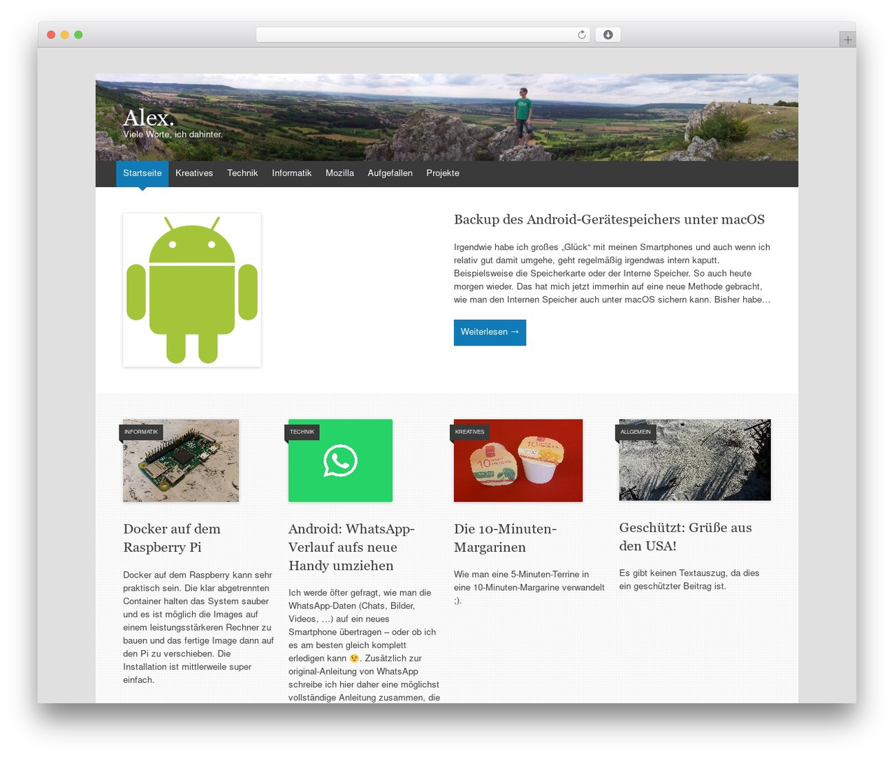 Expound WordPress theme design - alexander-ploner.com