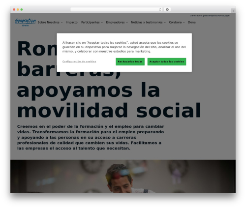 mobility WordPress theme - spain.generation.org